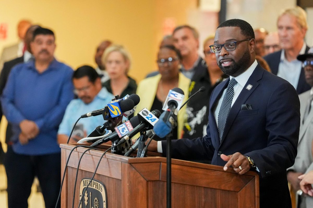 Memphis Mayor Paul Young discusses President Donald Trump’s announcement that he will be sending National Guard troops to the city during a press conference on September 12.