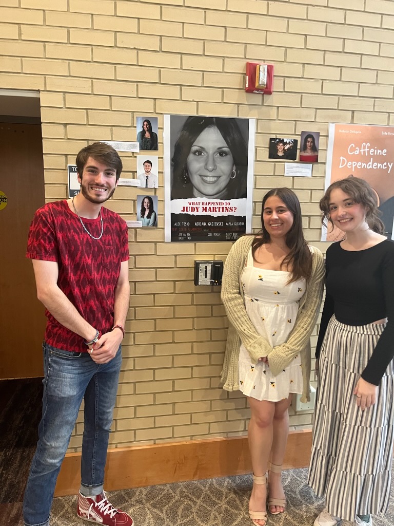 Alex Tosko, Adriana Gasiewski and Kayla Gleason at the Black Squirrel Entertainment Film Festival on Sunday, May 4, 2025. 