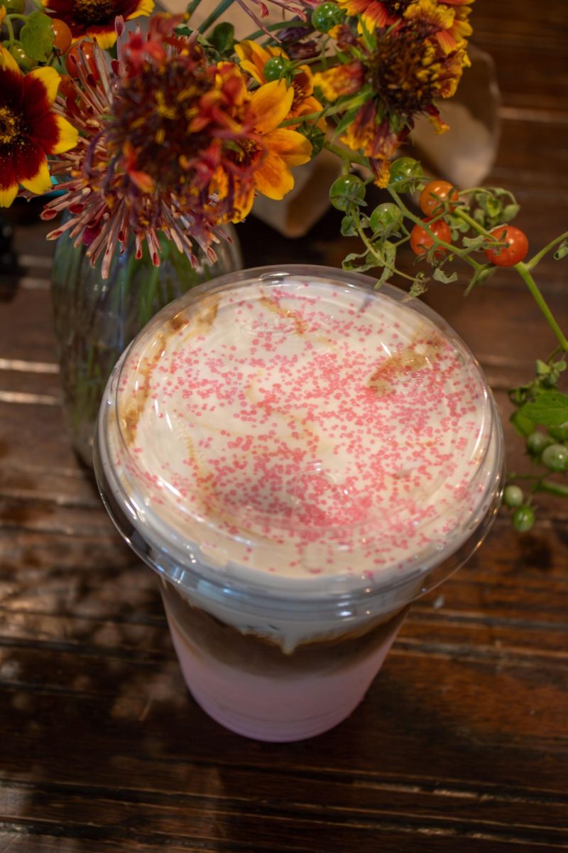 Kent State's chapter of Her Campus teamed up with Scribbles Coffee Company to make a drink for Breast Cancer Awareness Month.