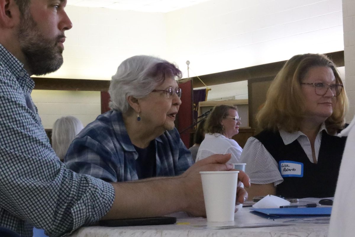 The League of Women Voters' held their "speed-dating" for local residents to meet candidates in the upcoming election.