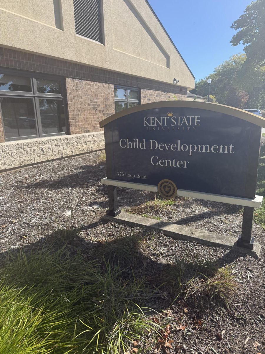Kent State's Child Development Center is located at 775 Loop Rd.