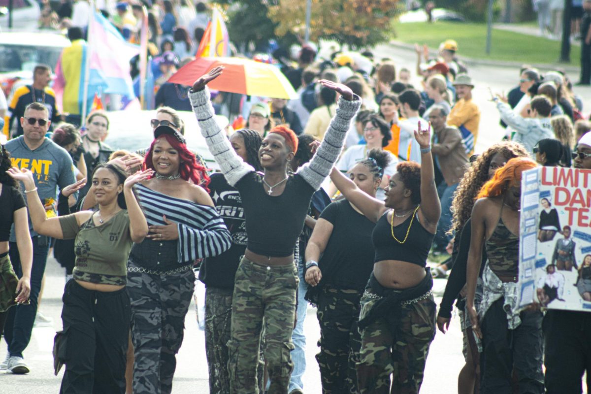 Kent States Limitless Dance Team in the 2025 Homecoming Parade 10/11/2025