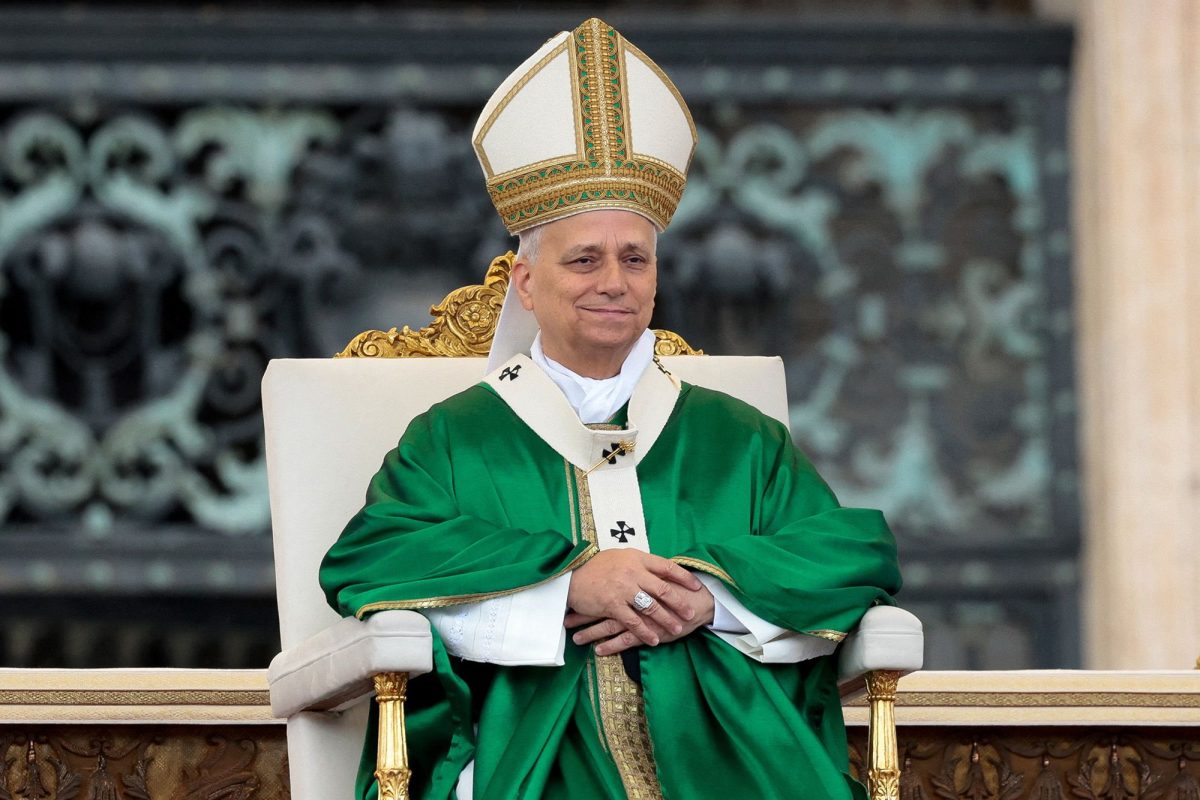 Pope Leo XIV leads Mass for the Jubilee of the Missionary World and Jubilee of Migrants in St. Peter's Square at the Vatican, October 5.