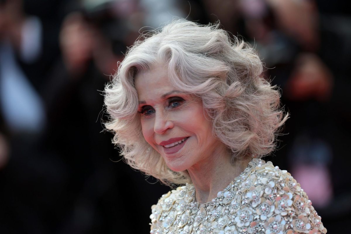 Jane Fonda at the 78th annual Cannes Film Festival at Palais des Festivals in Cannes, France on May 24.