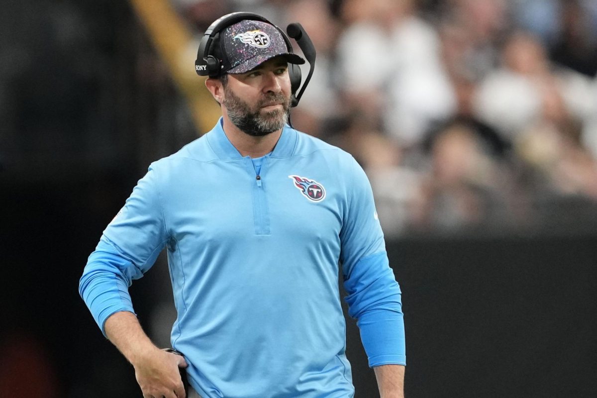 Brian Callahan's final game as head coach of the Tennessee Titans was a loss against the Las Vegas Raiders on October 12.