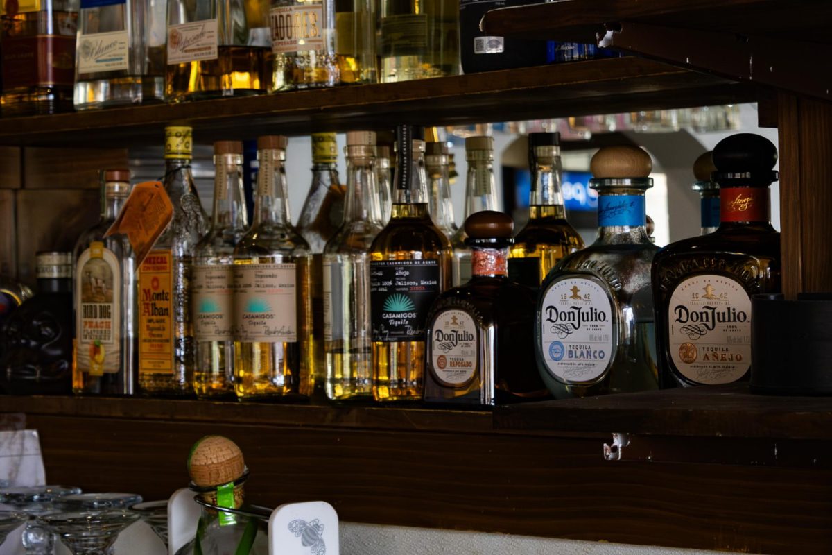Wide variety of alcohol options at Los Girasoles